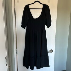 Hill House Home Black Louisa Dress XL